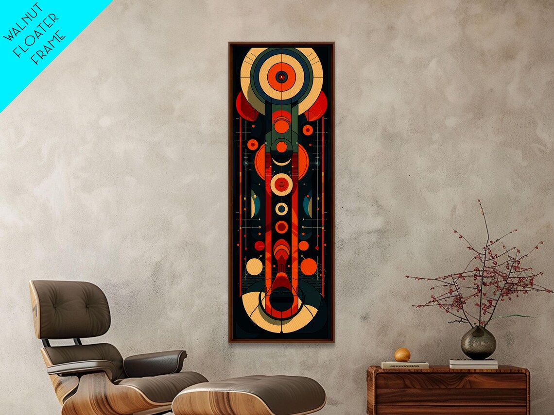Retro Art Deco Geometric Patterns Poster Print - Image 5