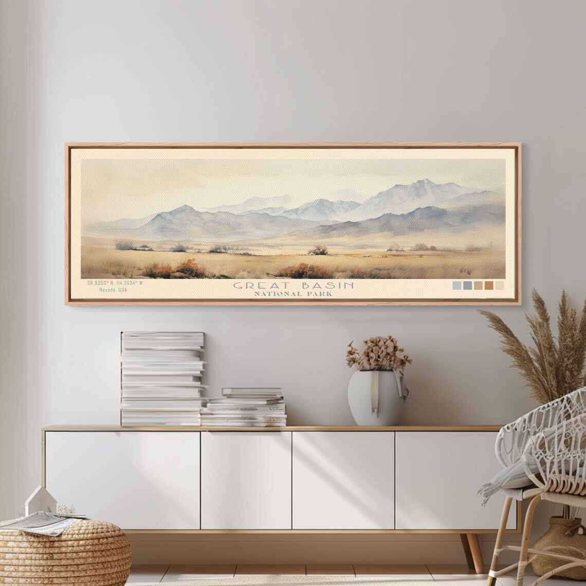 Great Basin National Park Minimalist Travel Poster - Image 5