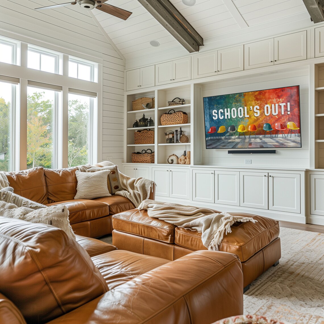 Last Day Of School, Schools Out Summer Vacation Poster - Image 3