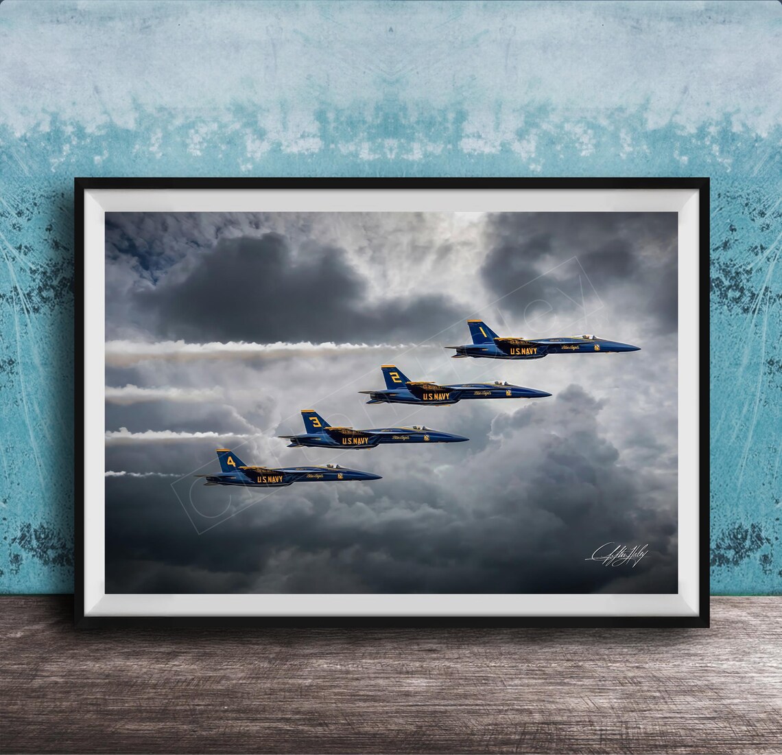Blue Angels Jet Art, Pensacola Airshow Scene
