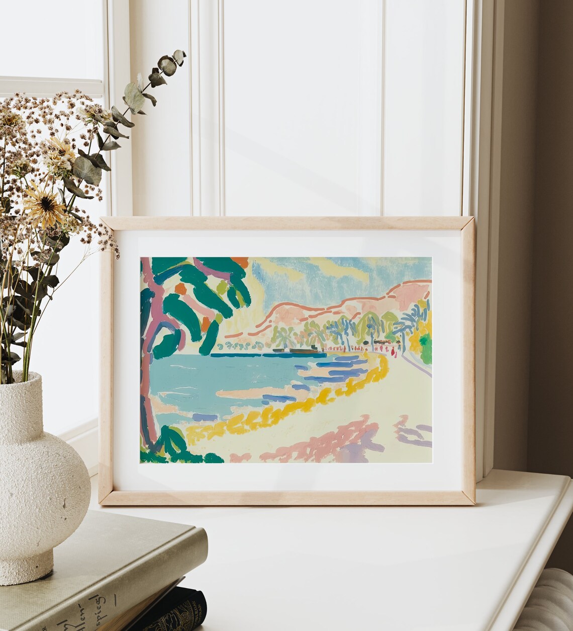 Henri Matisse Fauvist Beach Bay Coastal Painting Master Art Poster - Image 3