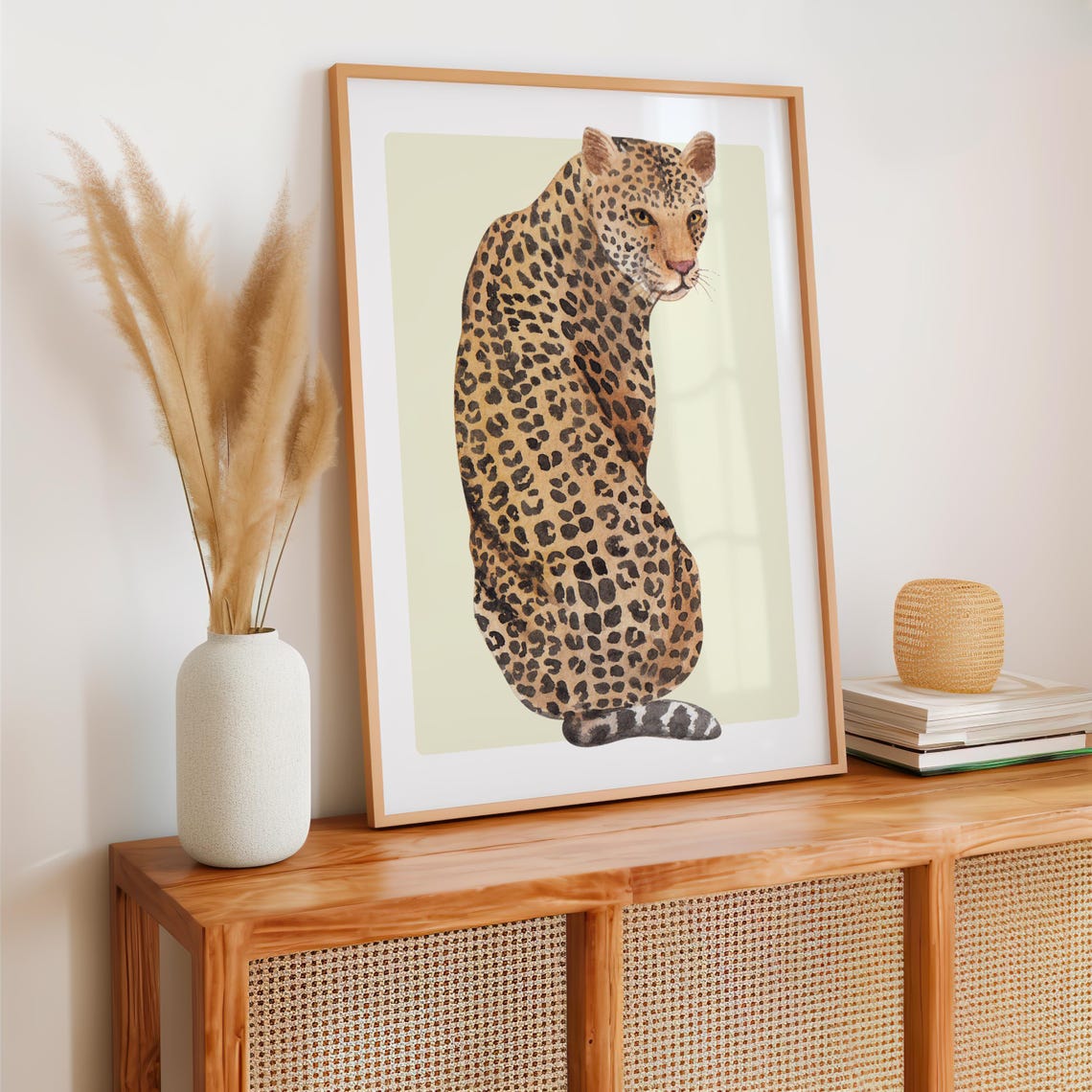 Leopard Wall Art Maximalist Wall Art Leopard Print Cheetah Print Jungle Wall Decor Dorm Teen Room Decor - Image 2