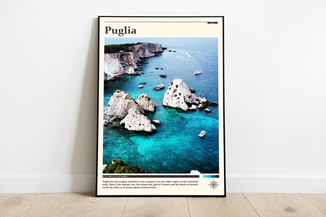 Travel Photography Puglia Print Puglia Wall Art Puglia Poster Puglia Photo Puglia Poster Print Puglia Wall Decor Italy Poster