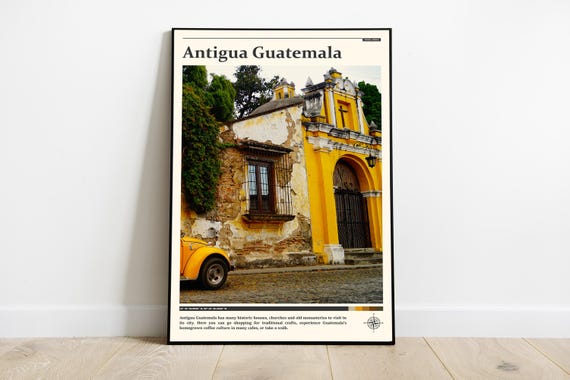 Travel Photography Antigua Guatemala Print Antigua Guatemala Wall Art Antigua Guatemala Poster Antigua Guatemala Photo