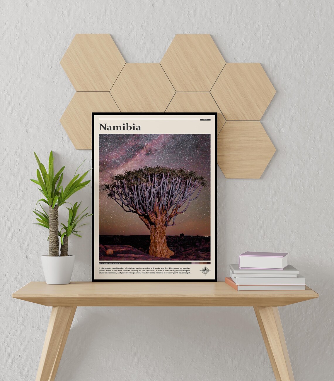 Namibia Print Namibia Wall Art Namibia Poster Namibia Photo Namibia Poster Print Africa Wall Decor - Image 2