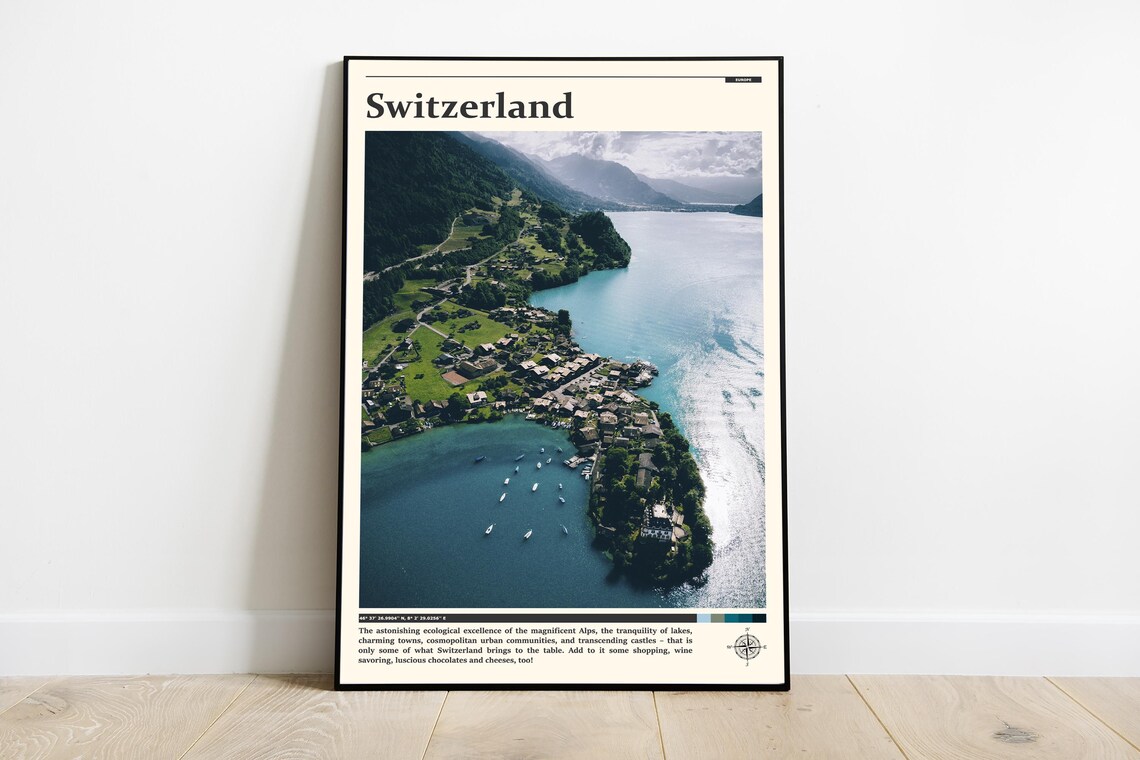 Travel Photography Switzerland Print Switzerland Wall Art Switzerland Poster Switzerland Photo Switzerland Wall Decor