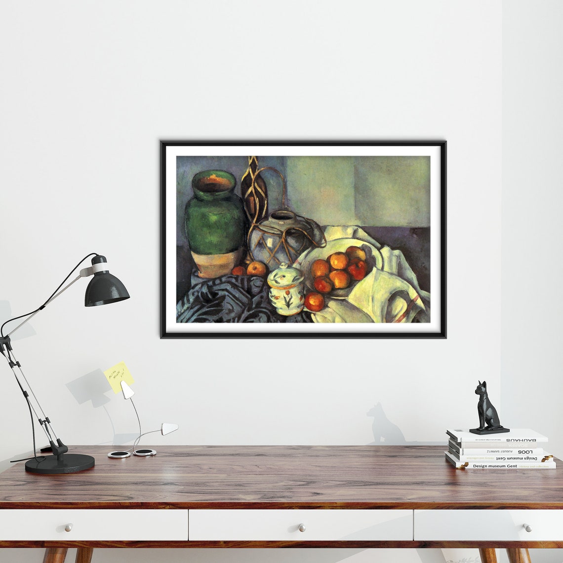 Paul Cezanne Still Life with Apples 1894 Classic Painting Poster - Image 3