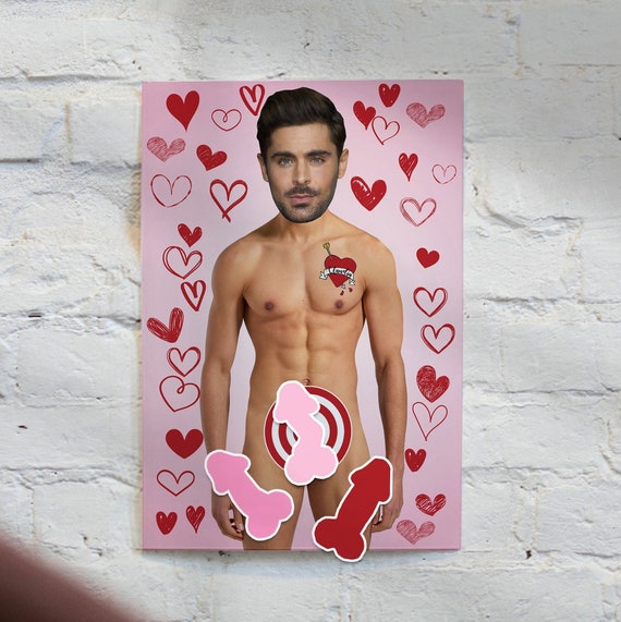 Pin The Junk On The Hunk Bachelorette Party Art Print