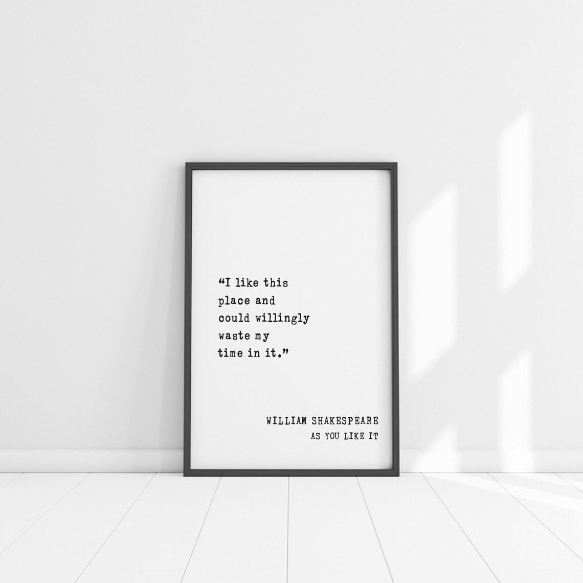 William Shakespeare Quote, Home Decor Art Print - Image 5