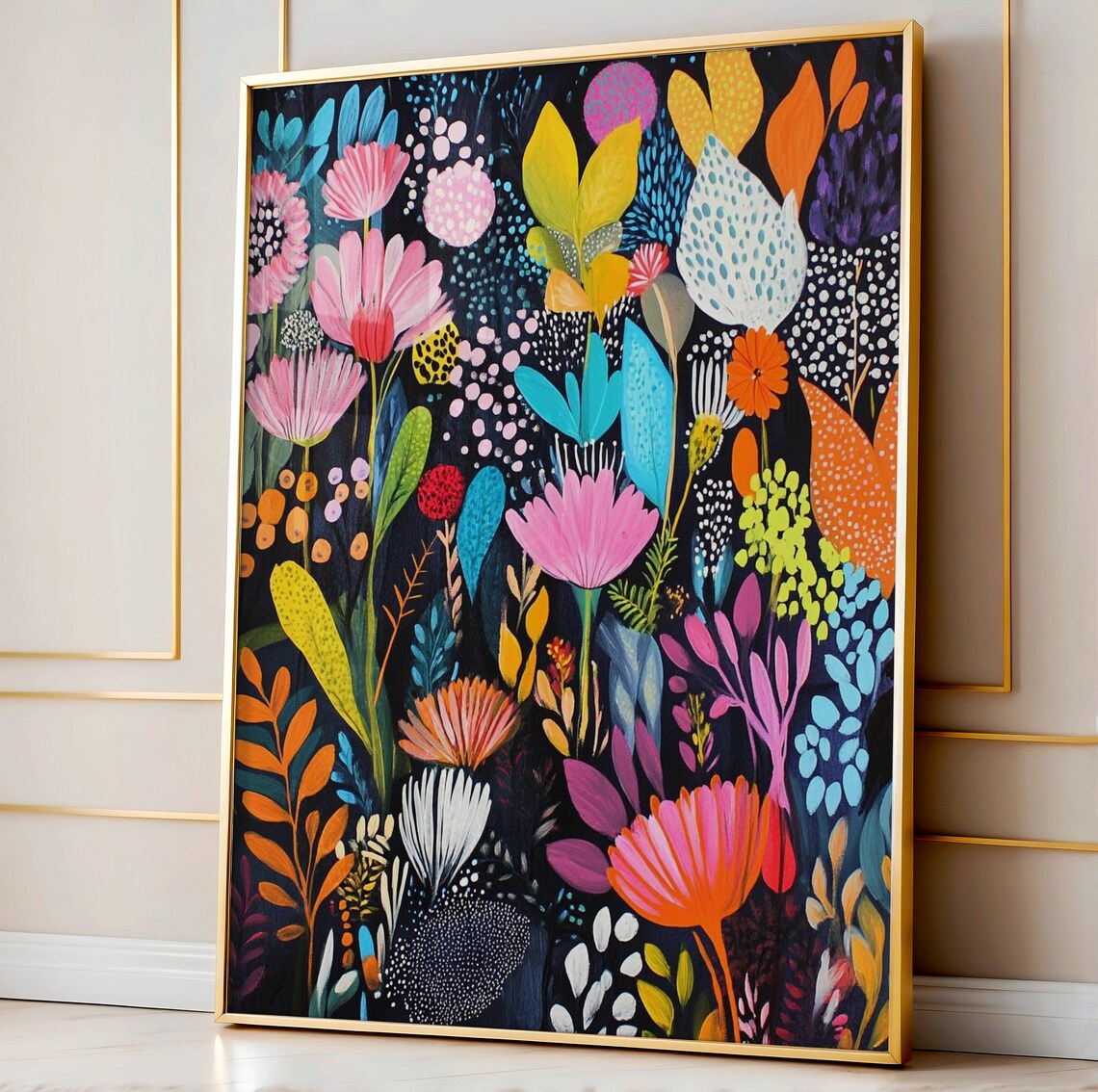 Maximalist Abstract Eclectic Decor Art Print