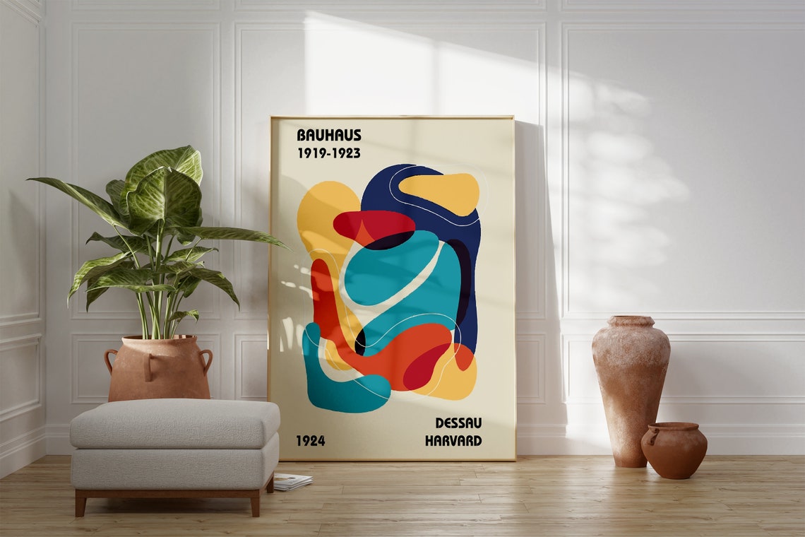 Bauhaus Poster Print, Bauhaus Wall Art - Image 2
