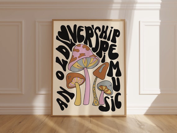 Retro Quote Wall Art Print Wall Art Motivational Quote Print Retro Poster Posters And Prints Wall Art Print