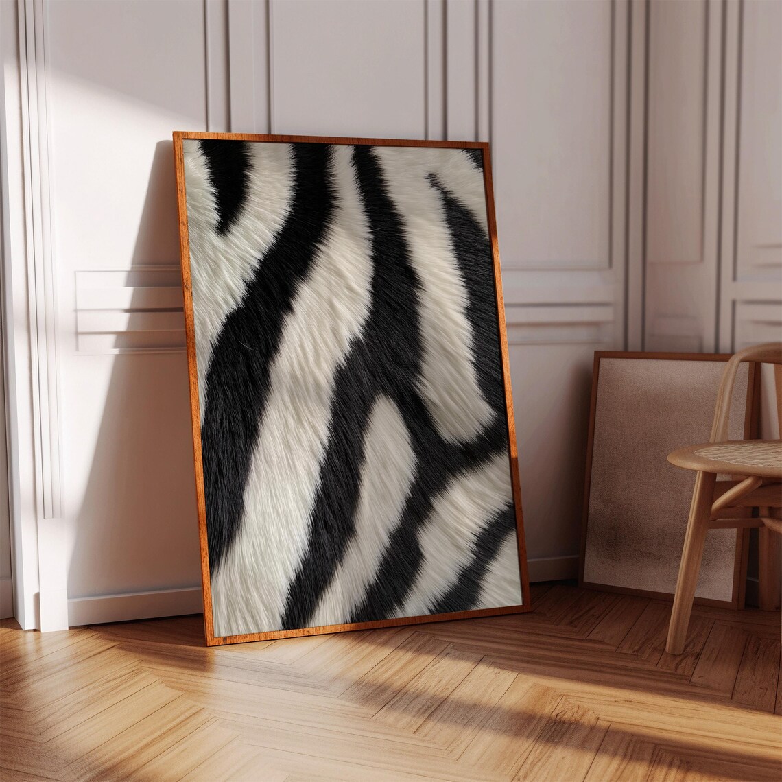 Zebra Wall Art Trendy Photography Definition Print Preppy Typography Above Bed Bedroom Decor Pattern