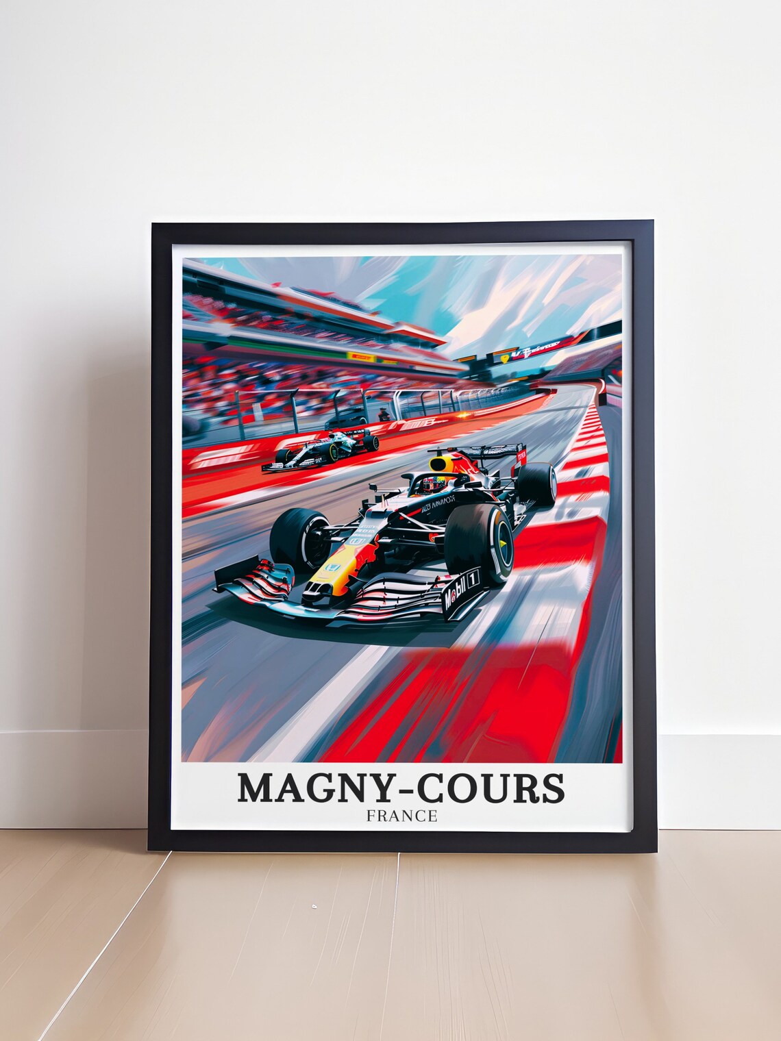 Magny-Cours France Formula One Grand Prix Racing Sports Poster - Image 4