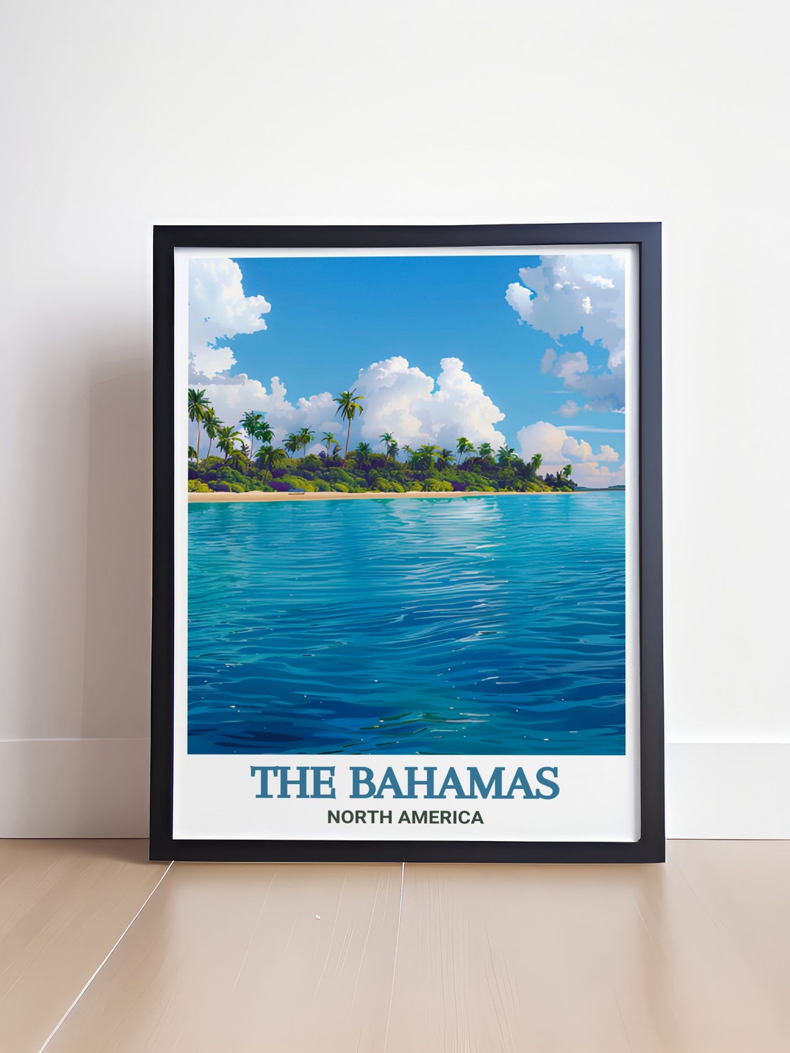 The Bahamas Travel Poster Andros Island Prints Andros Island Art And Traveler Gifts Andros Island Decor And Caribbean Artwork - Image 4