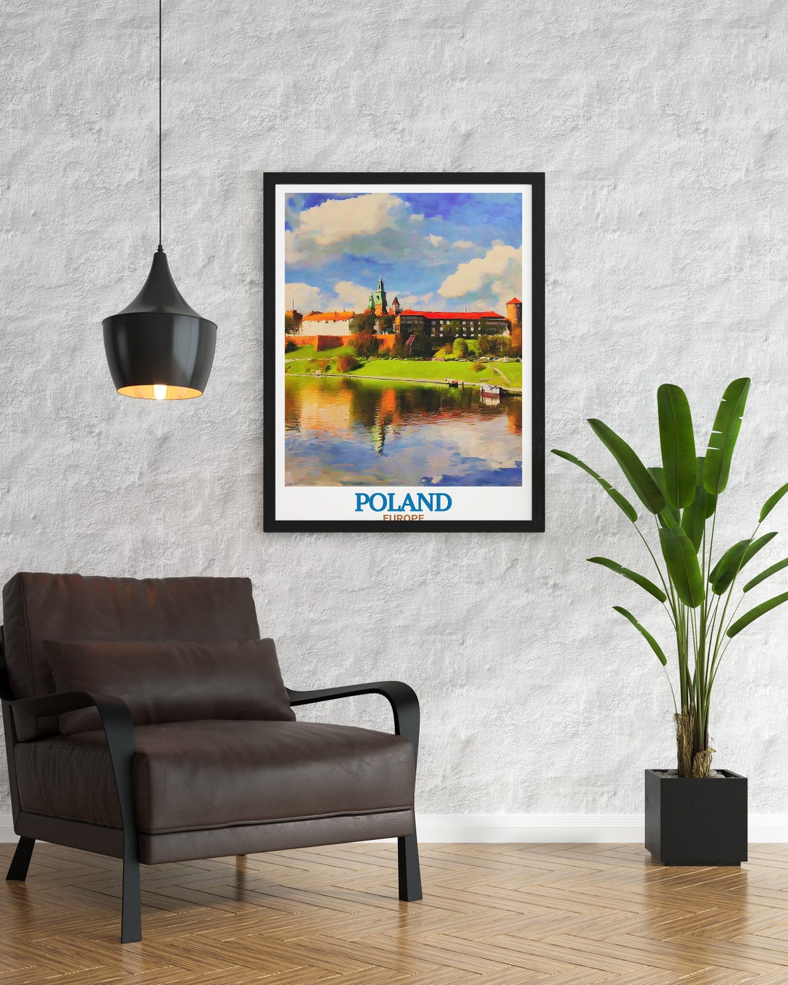 Poland Wall Art Wawel Castle Travel Poster Poland Travel Prints And Wall Art Poland Posters And Art Prints Poland Gifts And Decor - Image 3
