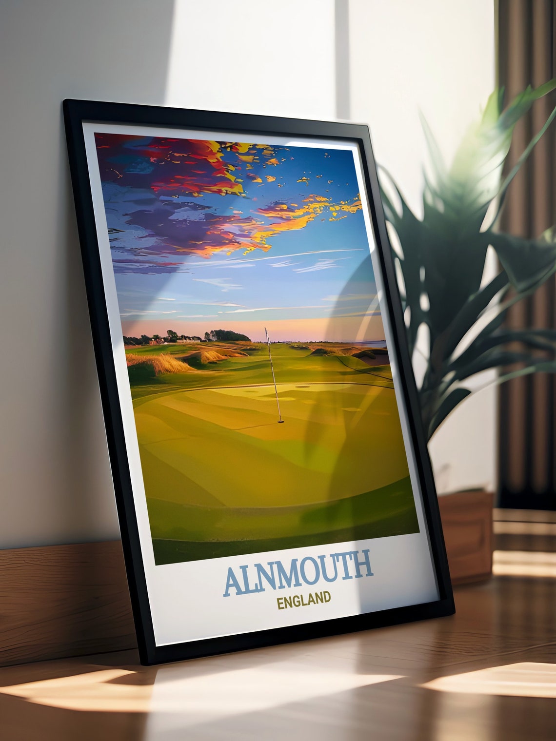 Alnmouth Travel Prints Alnmouth Golf Club Travel Posters Alnmouth Golf Club Art Alnmouth Golf Club Artwork And Gifts Alnmouth Art - Image 3