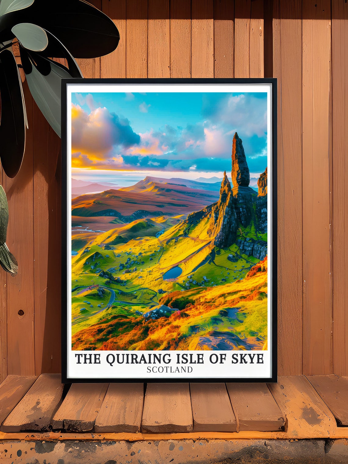 The Quiraing Isle Of Skye Travel Print The Needle The Quiraing Art The Quiraing Isle Of Skye Art The Quiraing Isle Of Skye Print - Image 3