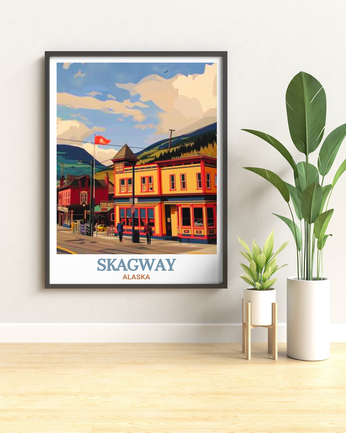 Skagway Travel Poster, Klondike Gold Rush Park - Image 2