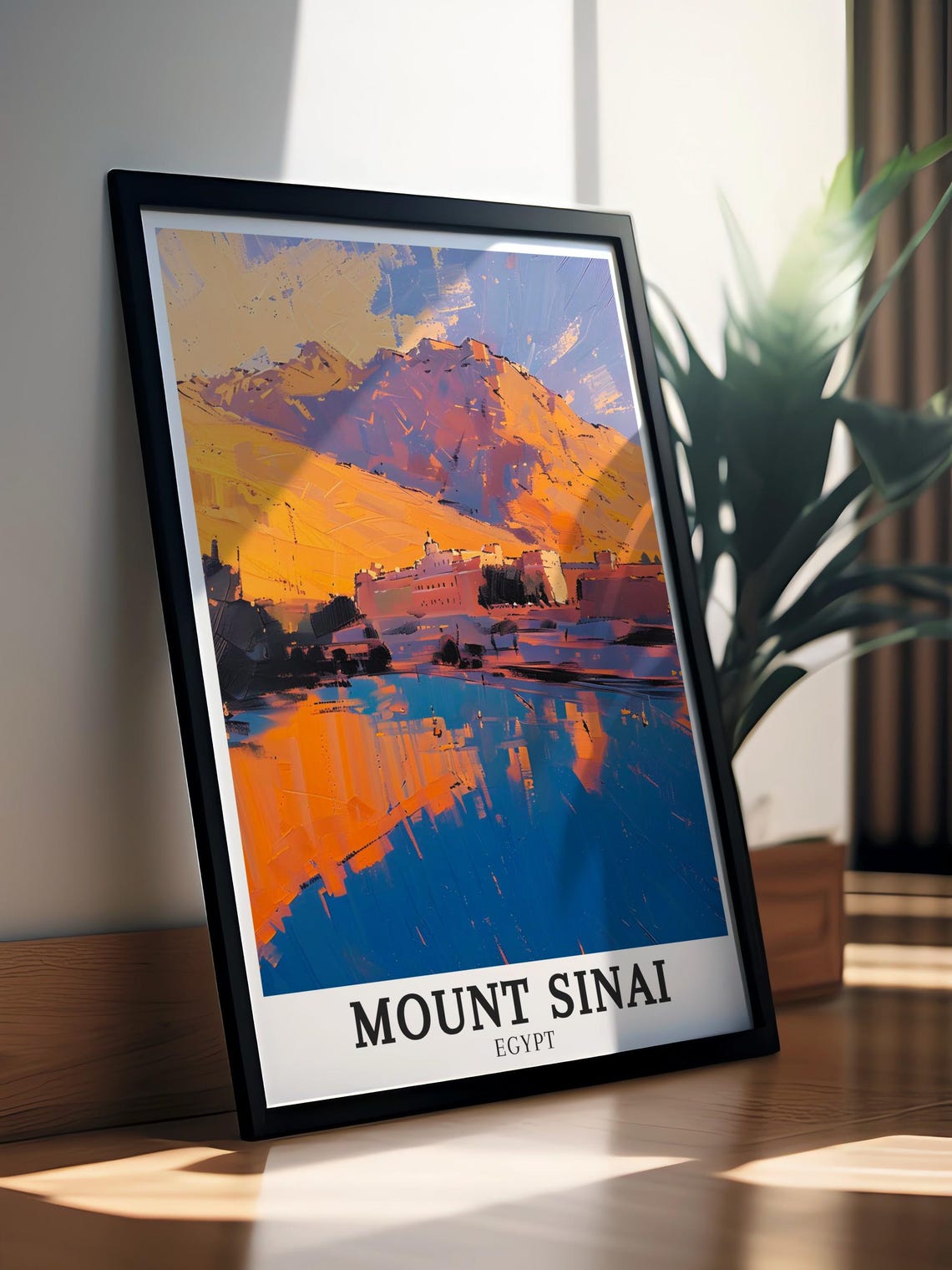 Mount Sinai Egypt Saint Catherine Monastery Mountains Poster - Image 4