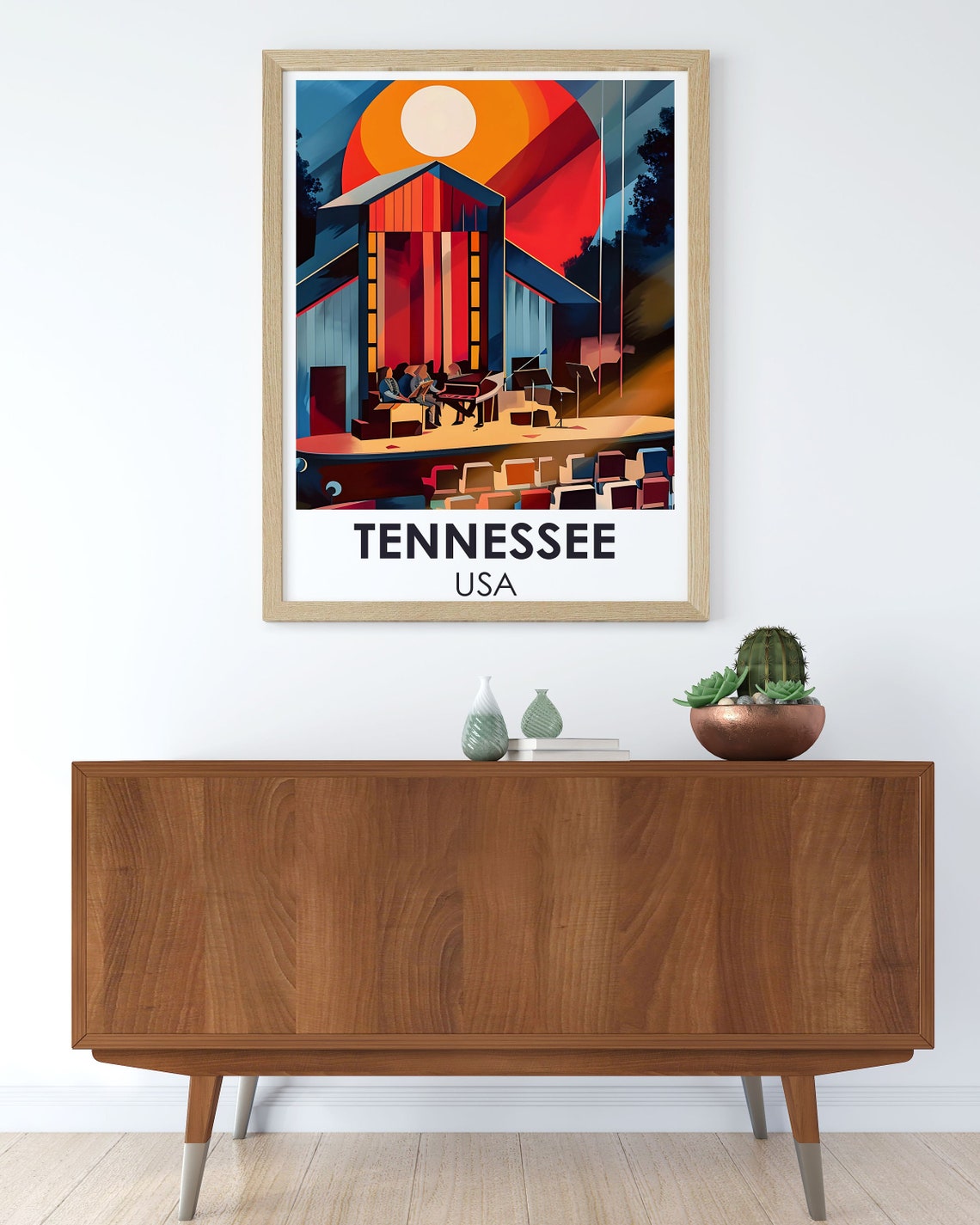 Tennessee Poster The Grand Ole Opry Poster The Grand Ole Opry Decor Smoky Mountains Art And The Grand Ole Opry Print - Image 3