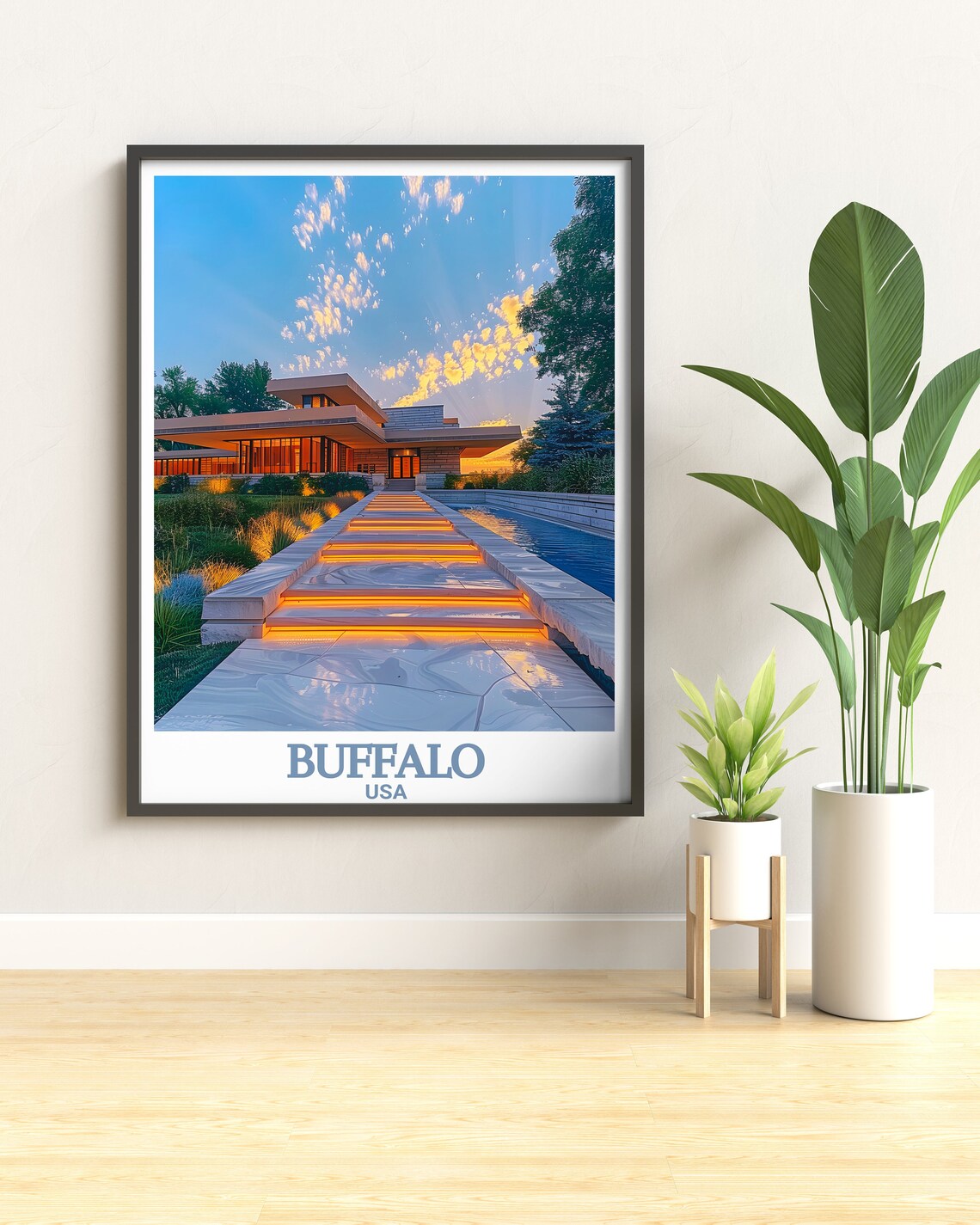 Darwin D. Martin House Buffalo, Art Print - Image 3
