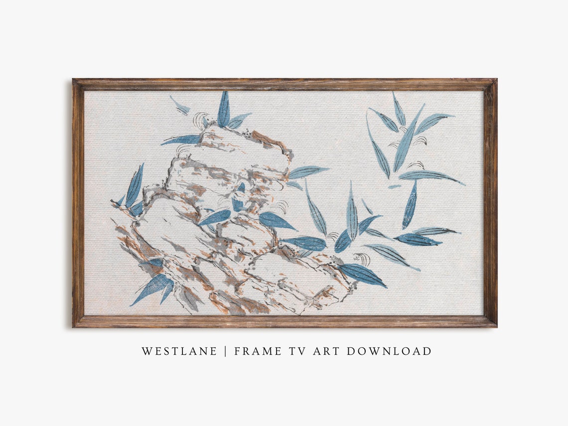 Japandi Botanical Vintage Art