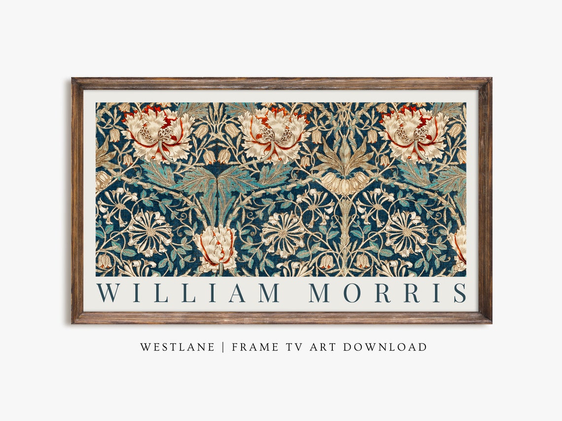 Botanical Vintage Pattern, Art Print