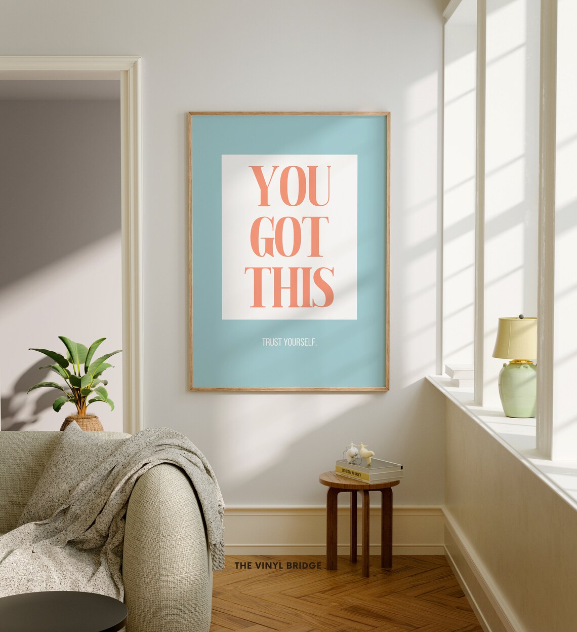 You Got This Trust Yourself Affirmation Poster - Image 4