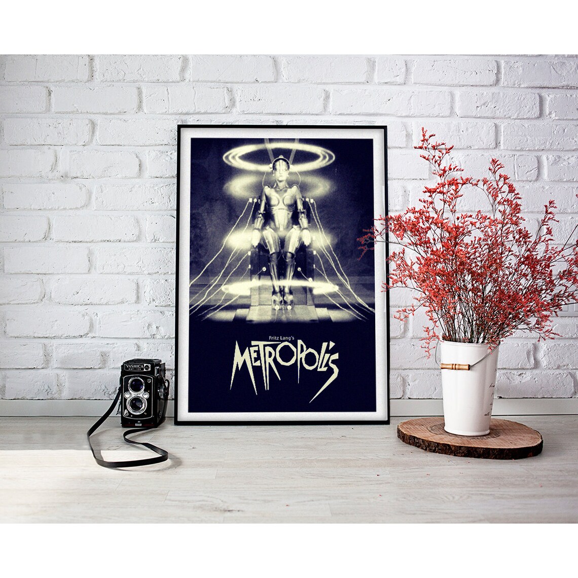 Metropolis Minimal Movie Poster Art Print - Image 3