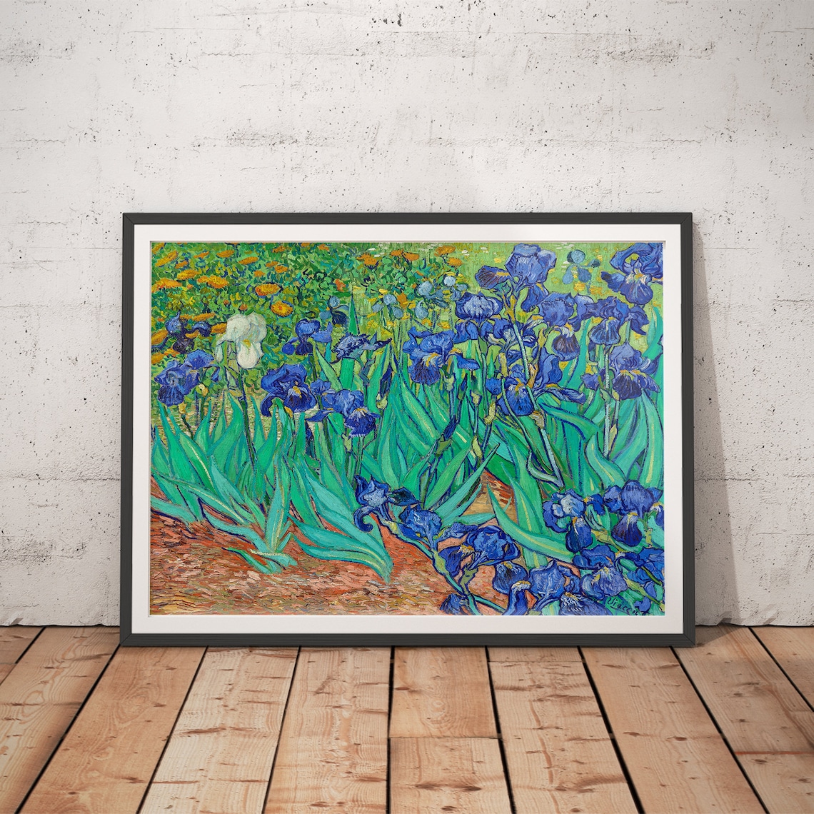 Irises by Van Gogh, Vintage Classic Art Print