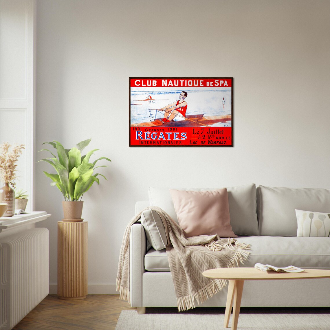 Vintage Water Sport Retro Advertisement Poster - Image 4