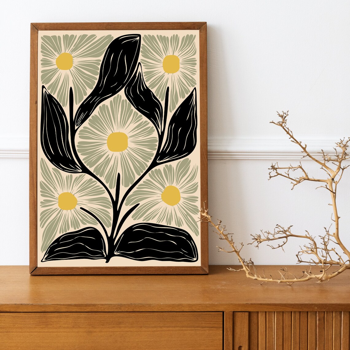 Botanical Print, Vintage Floral Illustration Art - Image 3