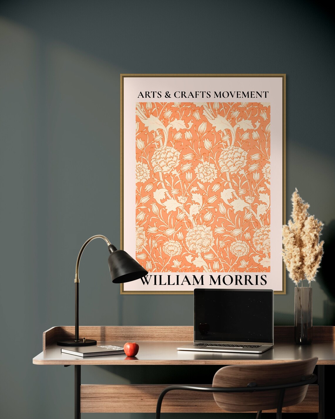 William Morris Botanical Art Nouveau, Vintage Flower Art Print - Image 5