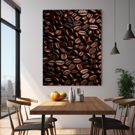 Coffee Wall Decor Kitchen Wall Glass Tempered Glass Wall Art Cafe Desing Wall Decor Glass Wall Art Luxury Glass Art Women Wall Decor