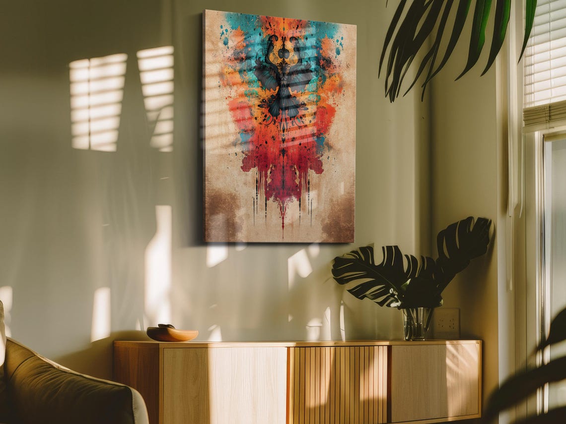 Vibrant Chaos Design Poster - Image 4