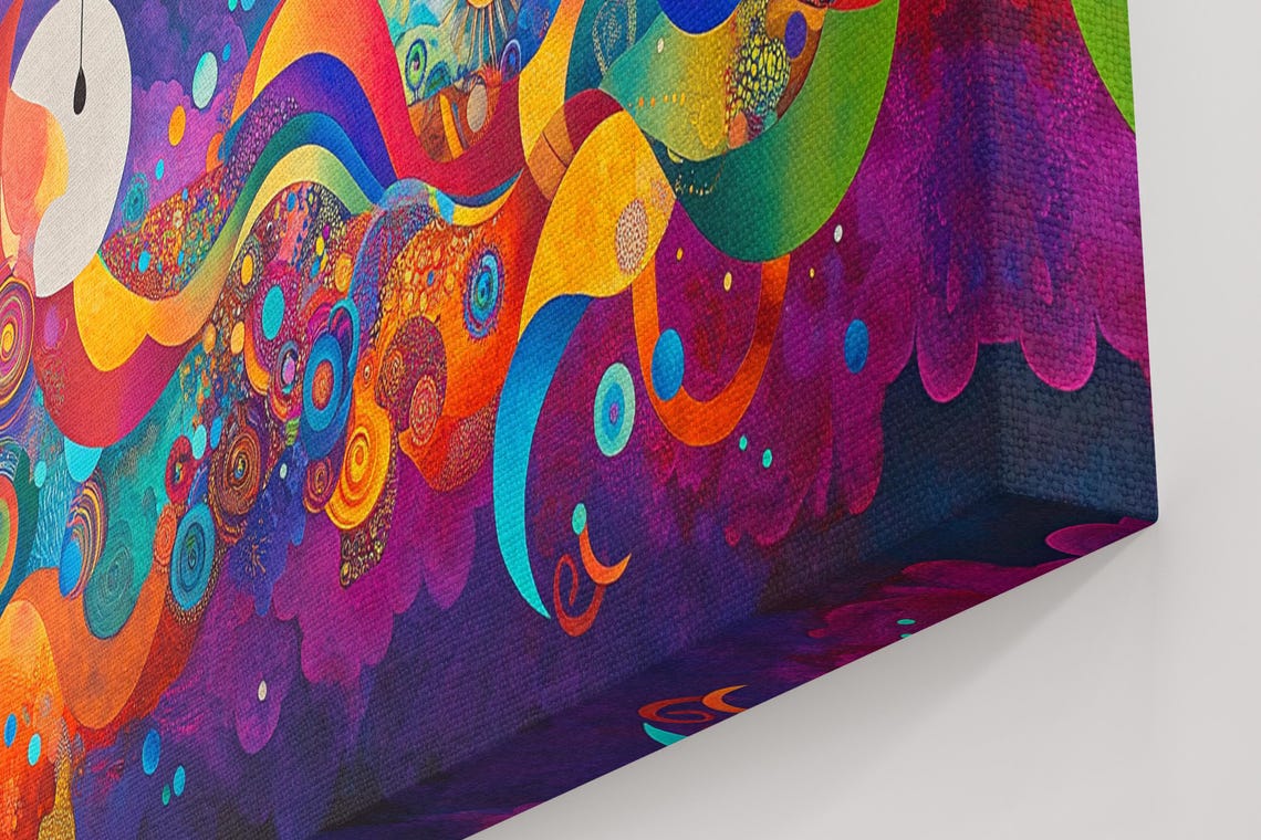 Rainbow Celestial Path Art Print - Image 4