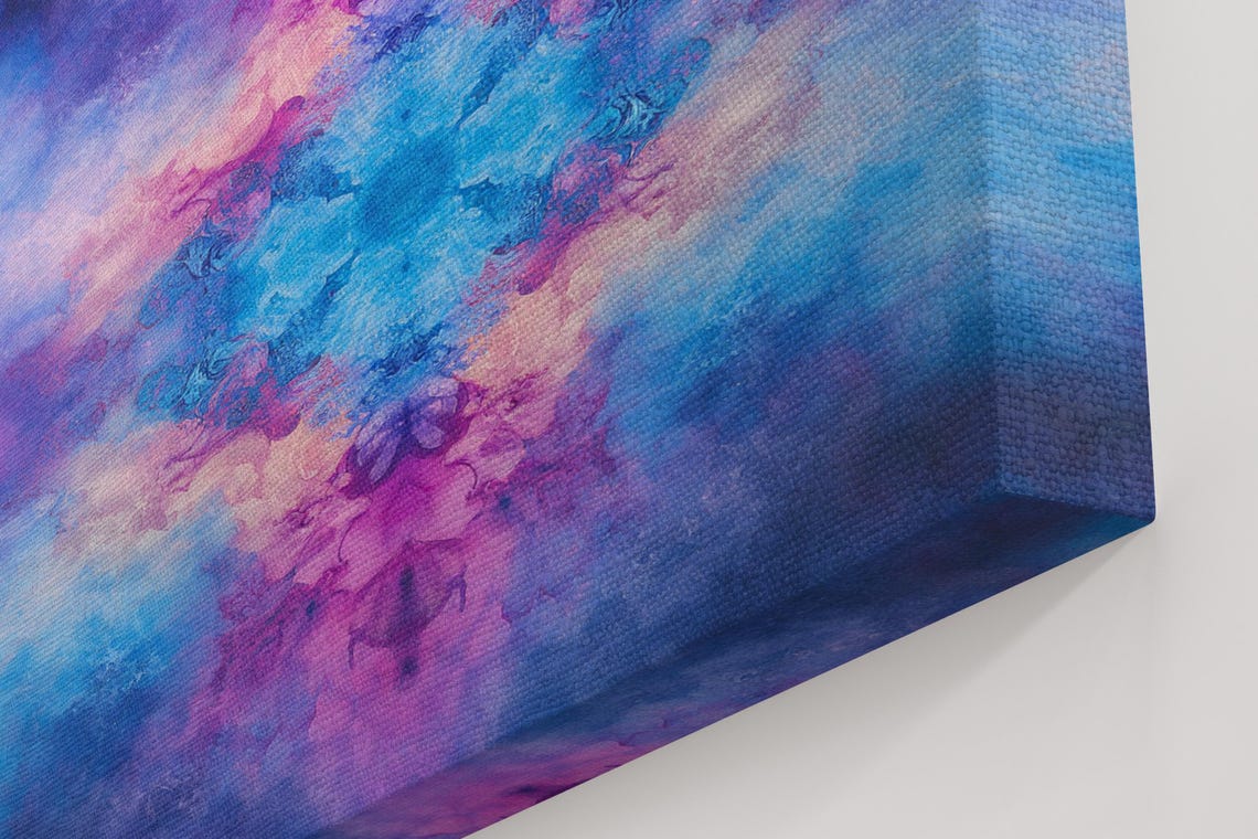 Mystical Cloud Abstract Art Print - Image 5