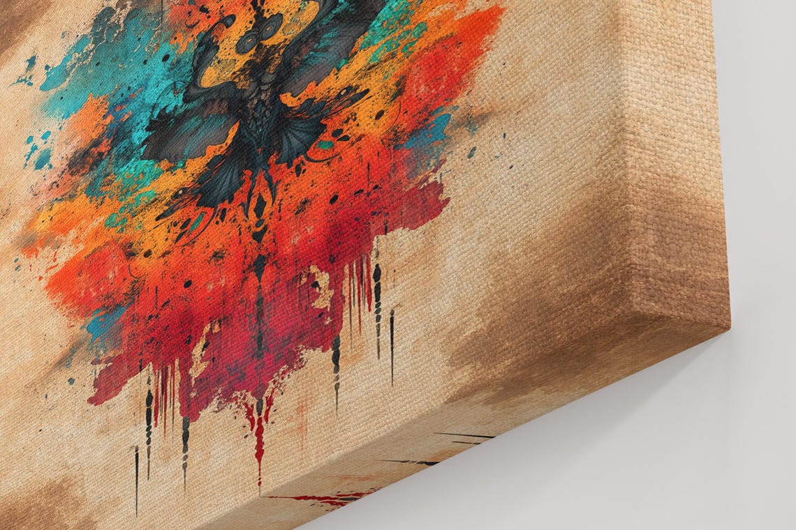 Vibrant Chaos Design Poster - Image 5