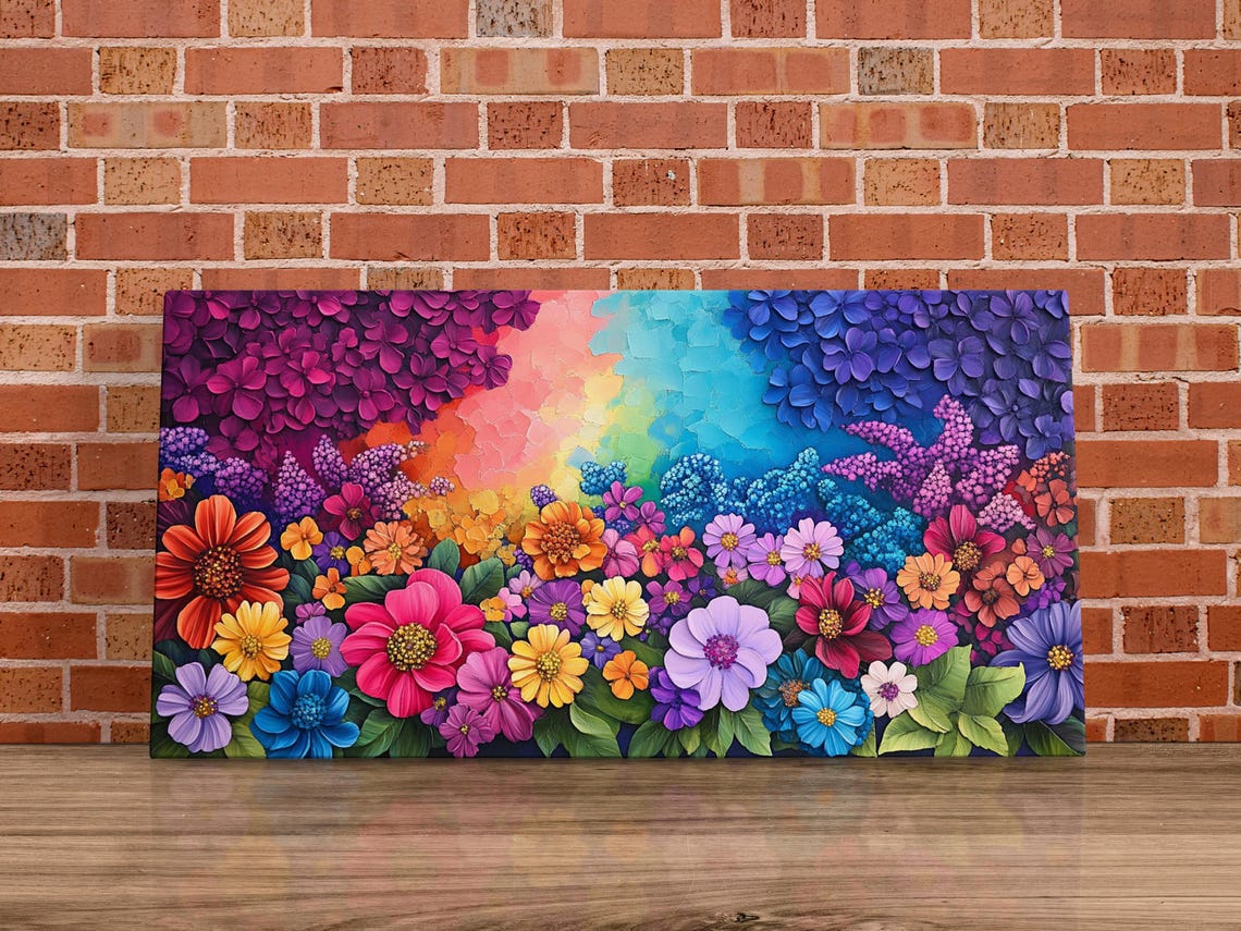 Bold Floral Splendor, Spring Wall Art
