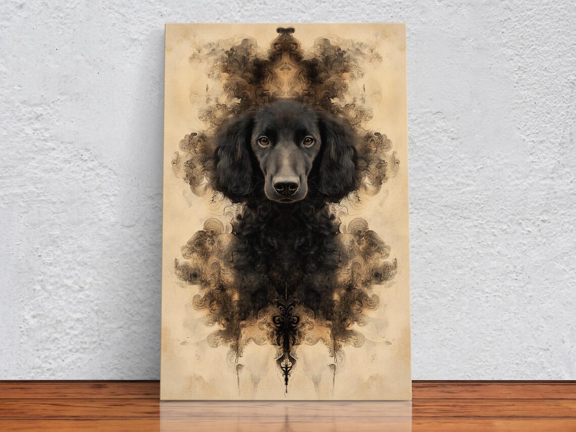 Vibrant Dog Portrait Art Print - Image 2