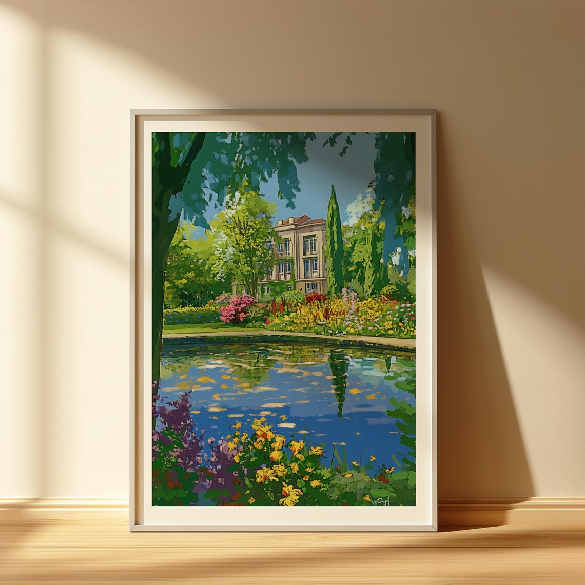 English Garden Wall Art Colourful Botanical Flower Printing Summer Garden Print Flower Arte Walle Flower Artful Wall Art - Image 5
