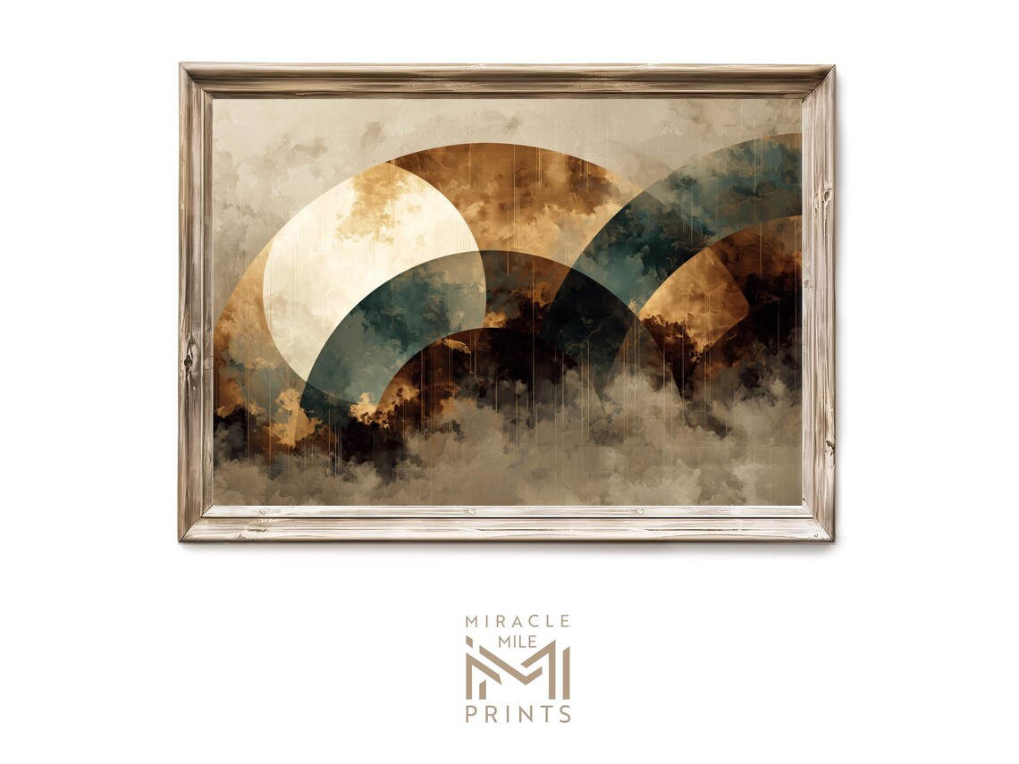 Japandi Brush Texture Wall Art Neutral Minimalist Modern Abstract Painting Decor 229