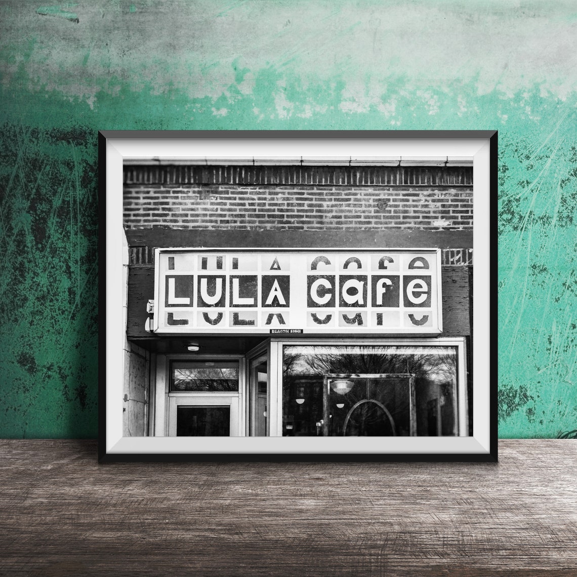 Lula Cafe Logan Square Chicago Restaurant Sign Photography Poster - Image 2