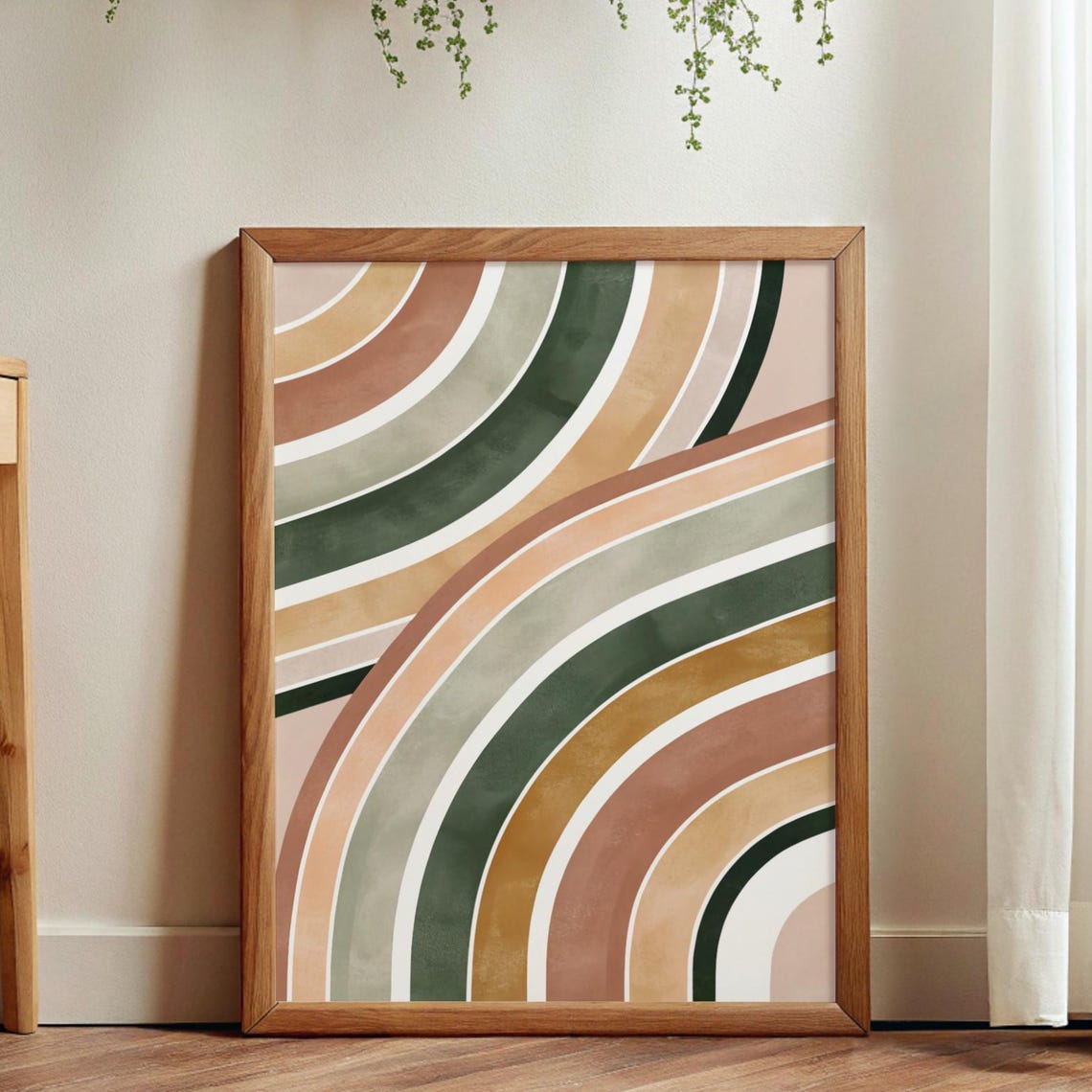 Modern Boho Abstract Wall Art, Organic Line Art - Image 6