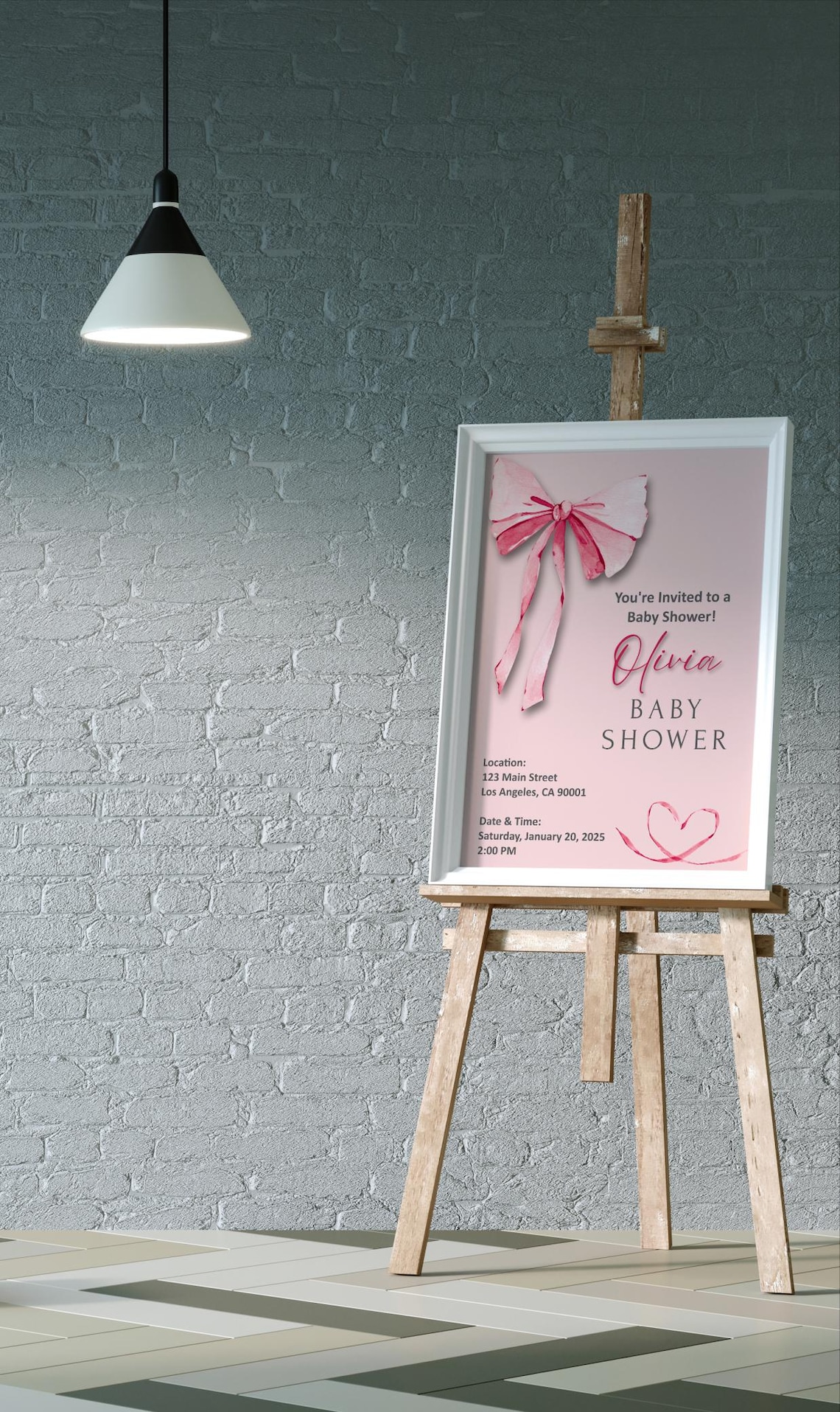 Adorable Baby Shower Invitation, Gender Neutral Design