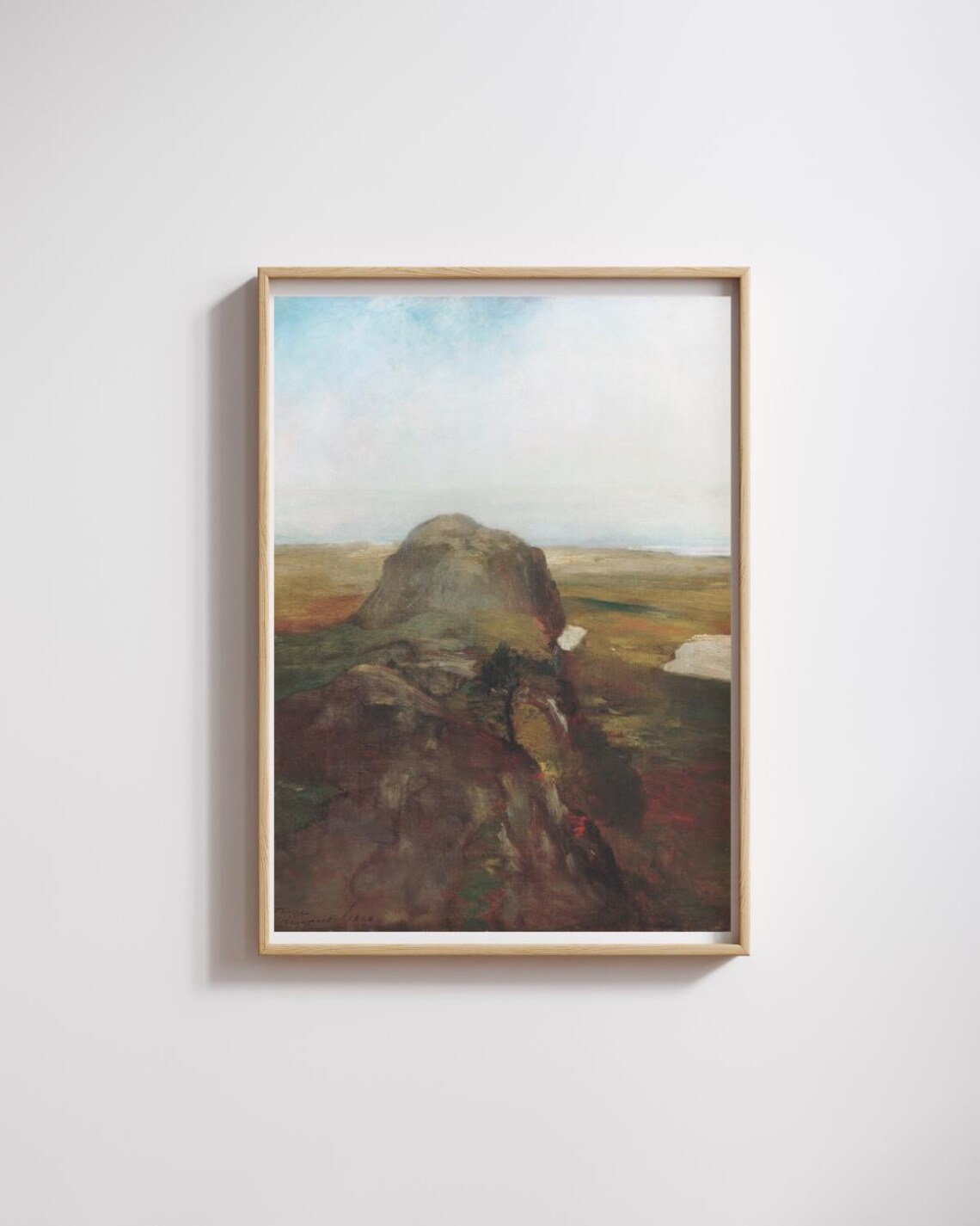 Hanging Rock Newport Rhode Island Vintage Landscape