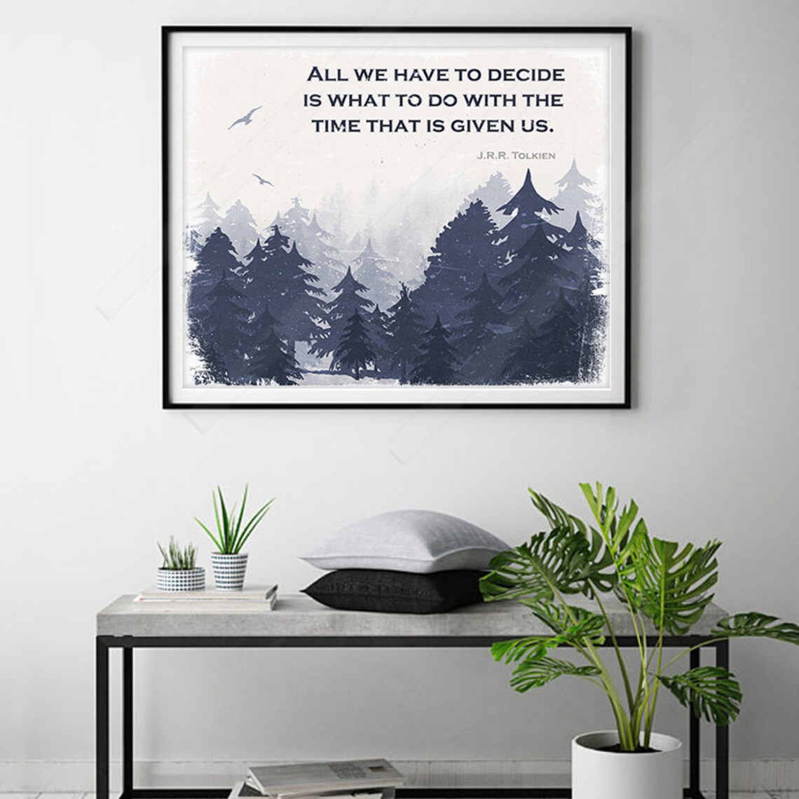 J. R. R. Tolkien Quote, Inspirational Wall Art Print - Image 2