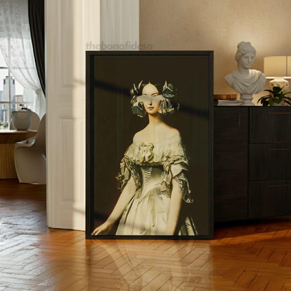 Quirky Gift For Artist Womangift A Painterquirky Her Girl Apartmentgift Under 10gift Friend