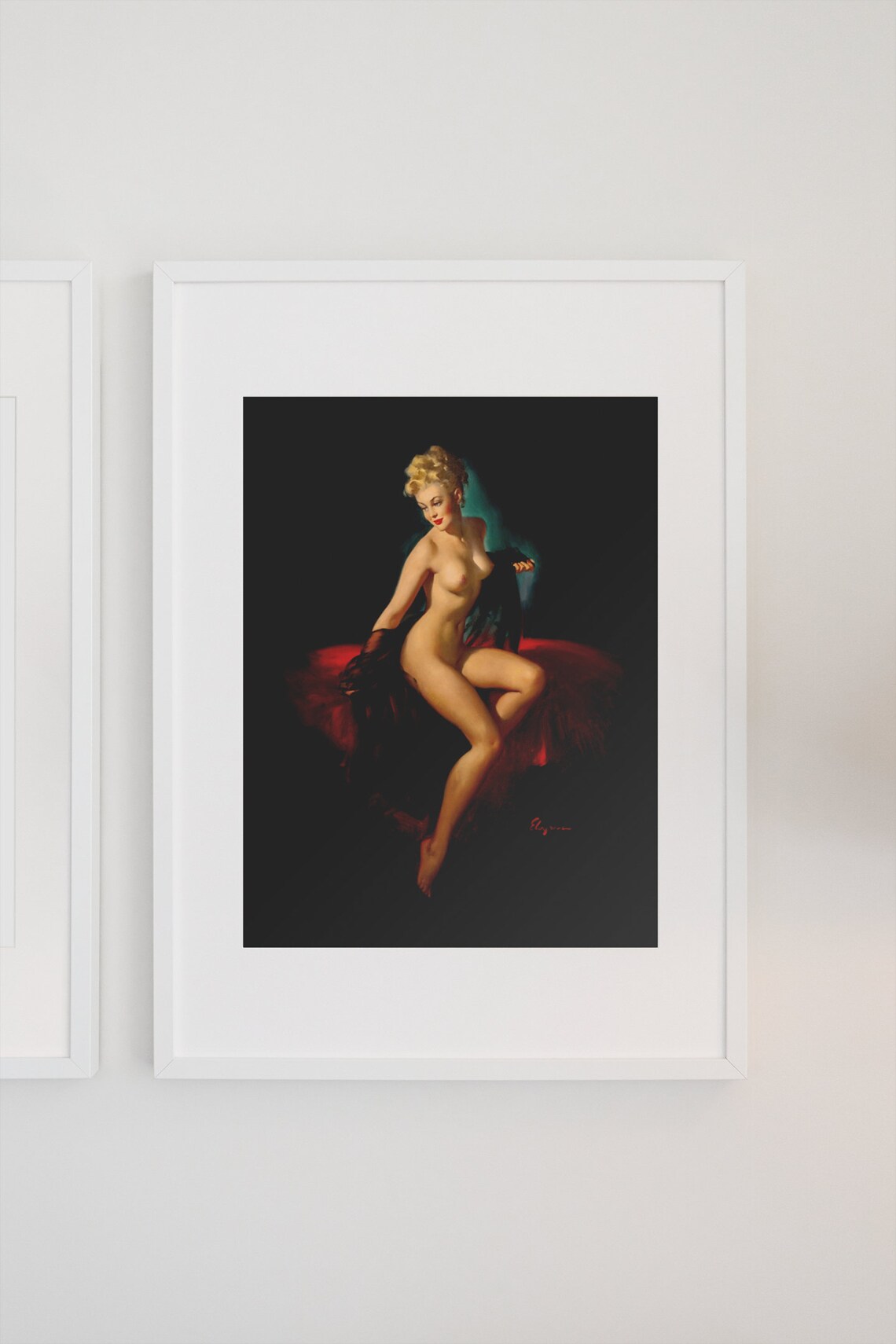 Vision Of Beauty Vintage Style Pin Up Girl Poster - Image 3